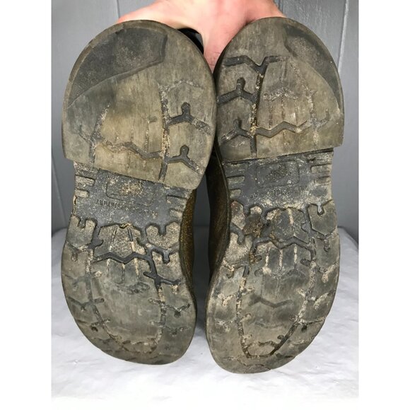 Red Wing Pecos Boots Mens Size 11 Brown Leather Work Oil Slip Steel Toe 2405 USA - Picture 7 of 8